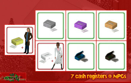 7 Cashier NPCs